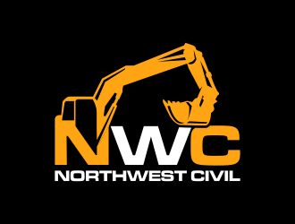 NORTHWEST CIVIL or NWC logo design by pakNton