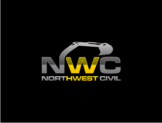 NORTHWEST CIVIL or NWC logo design by sodimejo