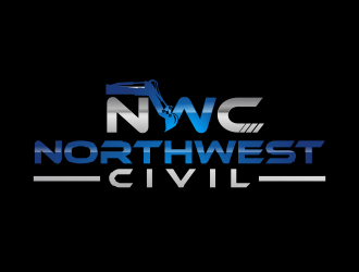 NORTHWEST CIVIL or NWC logo design by grafisart2