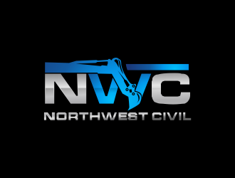 NORTHWEST CIVIL or NWC logo design by grafisart2