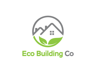 eco building co logo design by Gwerth