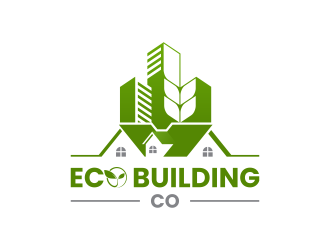 eco building co logo design by yunda