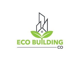 eco building co logo design by aryamaity