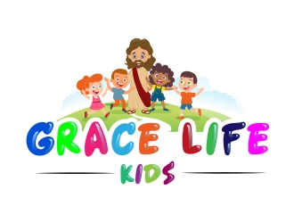 Grace Life Kids logo design by zubi