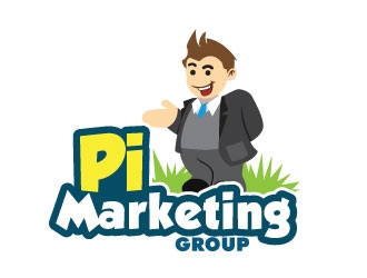 Pi Marketing Group logo design by Suvendu