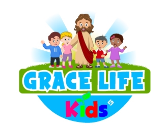 Grace Life Kids logo design by Suvendu