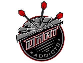 Dart Addicts logo design by Suvendu