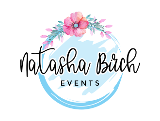 Natasha Birch Events or NB Events logo design by Girly