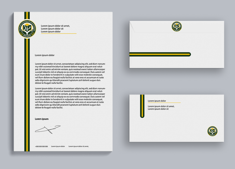 Rural Education and Agriculture Development Organization (READO) logo design by Soufiane