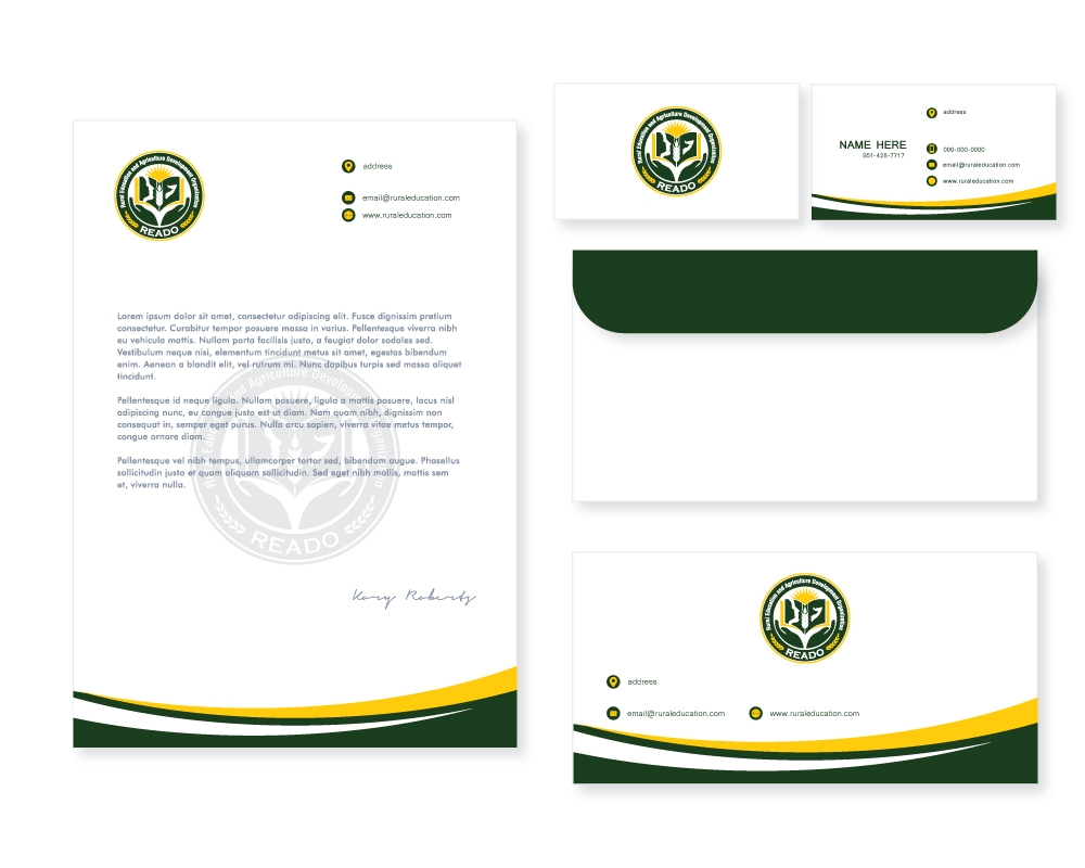 Rural Education and Agriculture Development Organization (READO) logo design by zakdesign700