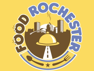 Food Rochester logo design by Suvendu