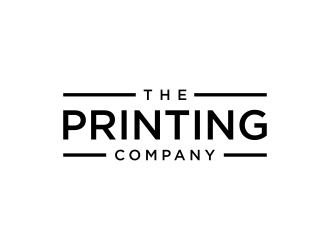 The Printing Company logo design by p0peye