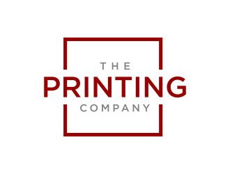 The Printing Company logo design by p0peye