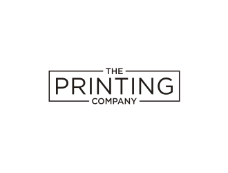 The Printing Company logo design by blessings