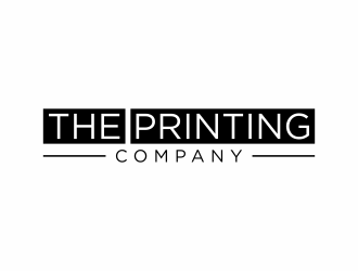 The Printing Company logo design by Editor