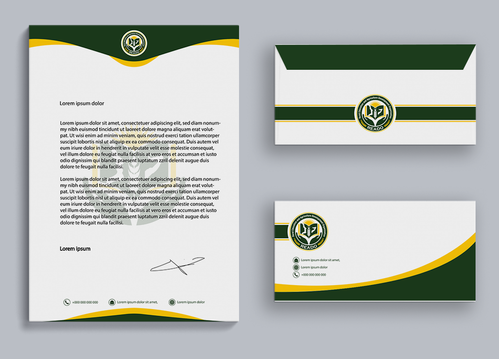 Rural Education and Agriculture Development Organization (READO) logo design by Soufiane