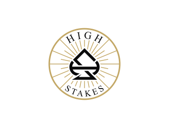 High Stakes  logo design by ArRizqu