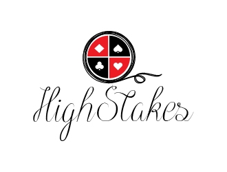 High Stakes  logo design by KreativeLogos