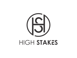 High Stakes  logo design by giphone