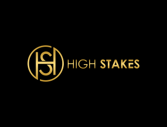 High Stakes  logo design by giphone