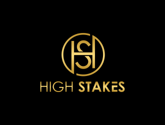 High Stakes  logo design by giphone