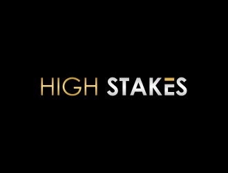 High Stakes  logo design by giphone