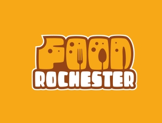 Food Rochester logo design by Eliben