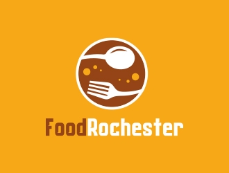 Food Rochester logo design by Eliben