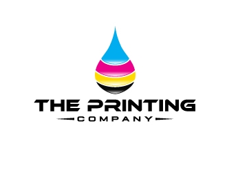 The Printing Company logo design by Marianne