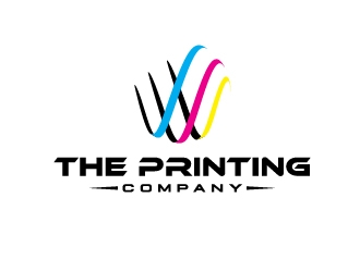 The Printing Company logo design by Marianne