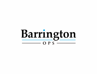 Barrington OPS logo design by checx