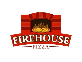Firehouse Pizza logo design - 48HoursLogo.com