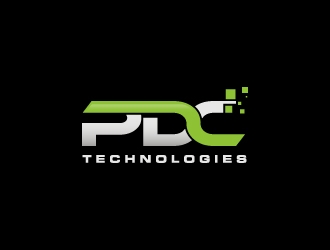 PDC Technologies logo design by wongndeso