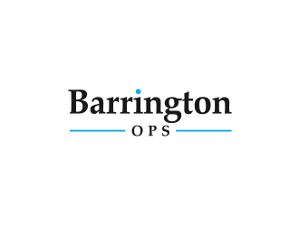 Barrington OPS logo design by hopee