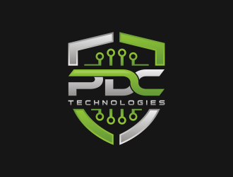 PDC Technologies logo design by ammad