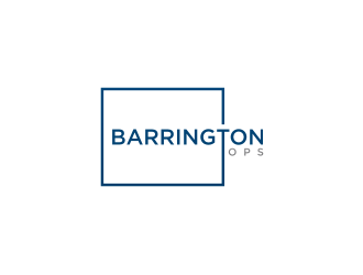 Barrington OPS logo design by Nurmalia