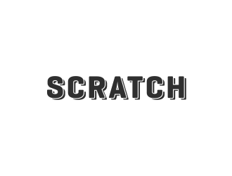 Scratch logo design by ammad