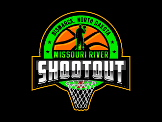 Missouri River Shootout logo design by Ultimatum