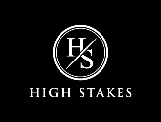 High Stakes  logo design by BrainStorming