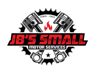 JB’s SMALL MOTOR SERVICES  logo design by Conception