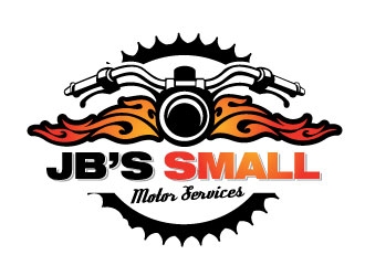 JB’s SMALL MOTOR SERVICES  logo design by Conception