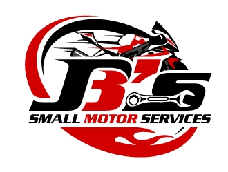 JB’s SMALL MOTOR SERVICES  logo design by aRBy