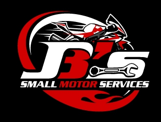 JB’s SMALL MOTOR SERVICES  logo design by aRBy