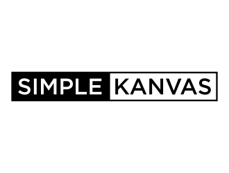 Simple Kanvas logo design by p0peye