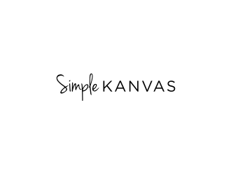 Simple Kanvas logo design by johana