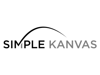 Simple Kanvas logo design by p0peye