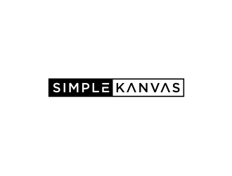 Simple Kanvas logo design by johana