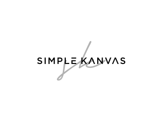 Simple Kanvas logo design by johana