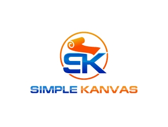 Simple Kanvas logo design by uttam