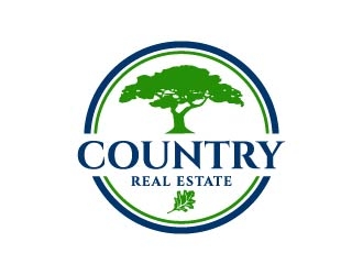 Country Real Estate  logo design by maserik